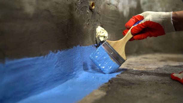 Commercial Emergency Waterproofing project at a Jasper, IN business property by SJ Waterproofing Pros